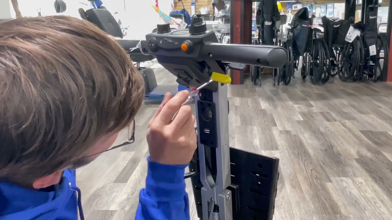 Golden Carryon Electric scooter tiller repair
