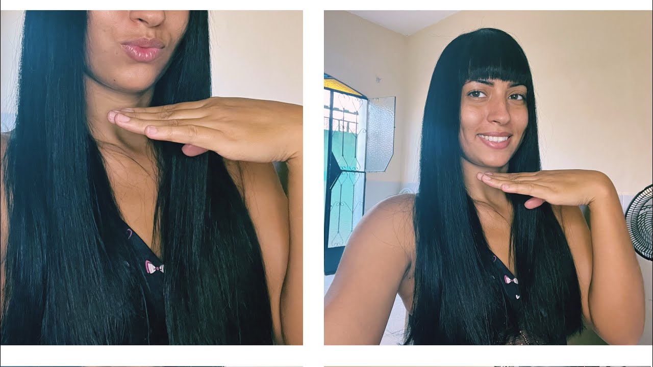 Fazendo PRANCHA em um cabelo recém  PROGRESSIVA✨