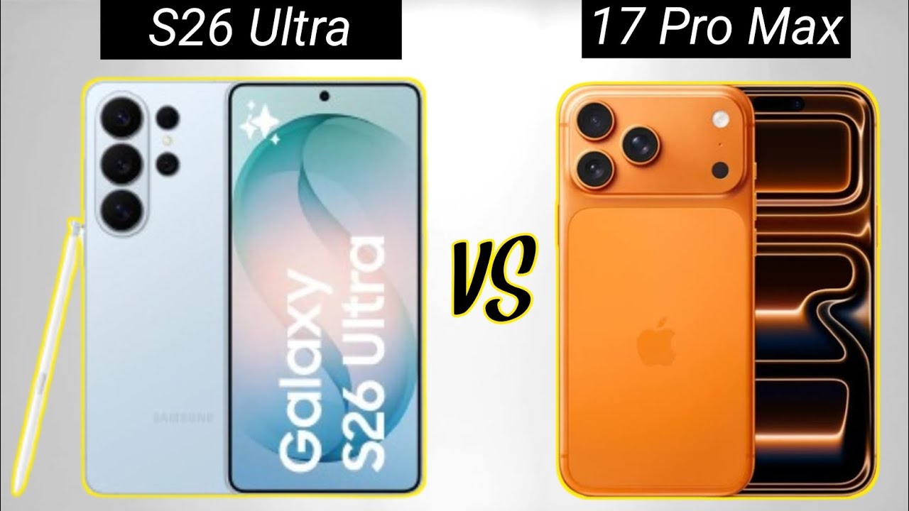 Samsung S26 Ultra vs iPhone 17 Pro Max 🔥 Ultimate Camera, Battery & Performance Test!