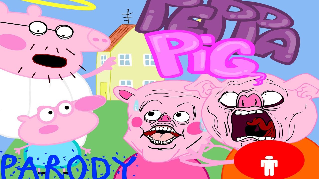 Peppa pig parodia (+16)-La sfiga di Pap&agrave; pig