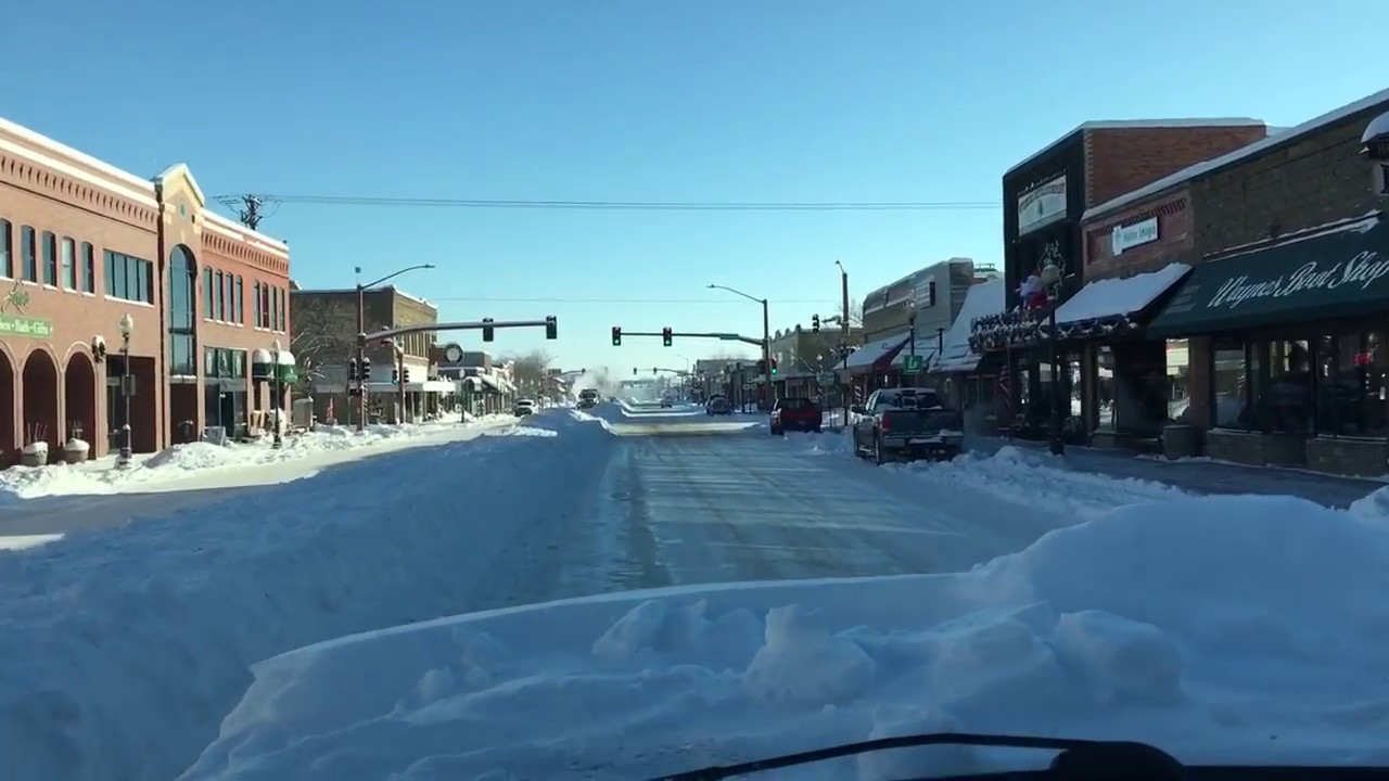 The most snow Cody, Wyoming has seen in years! (Dec. 2016)