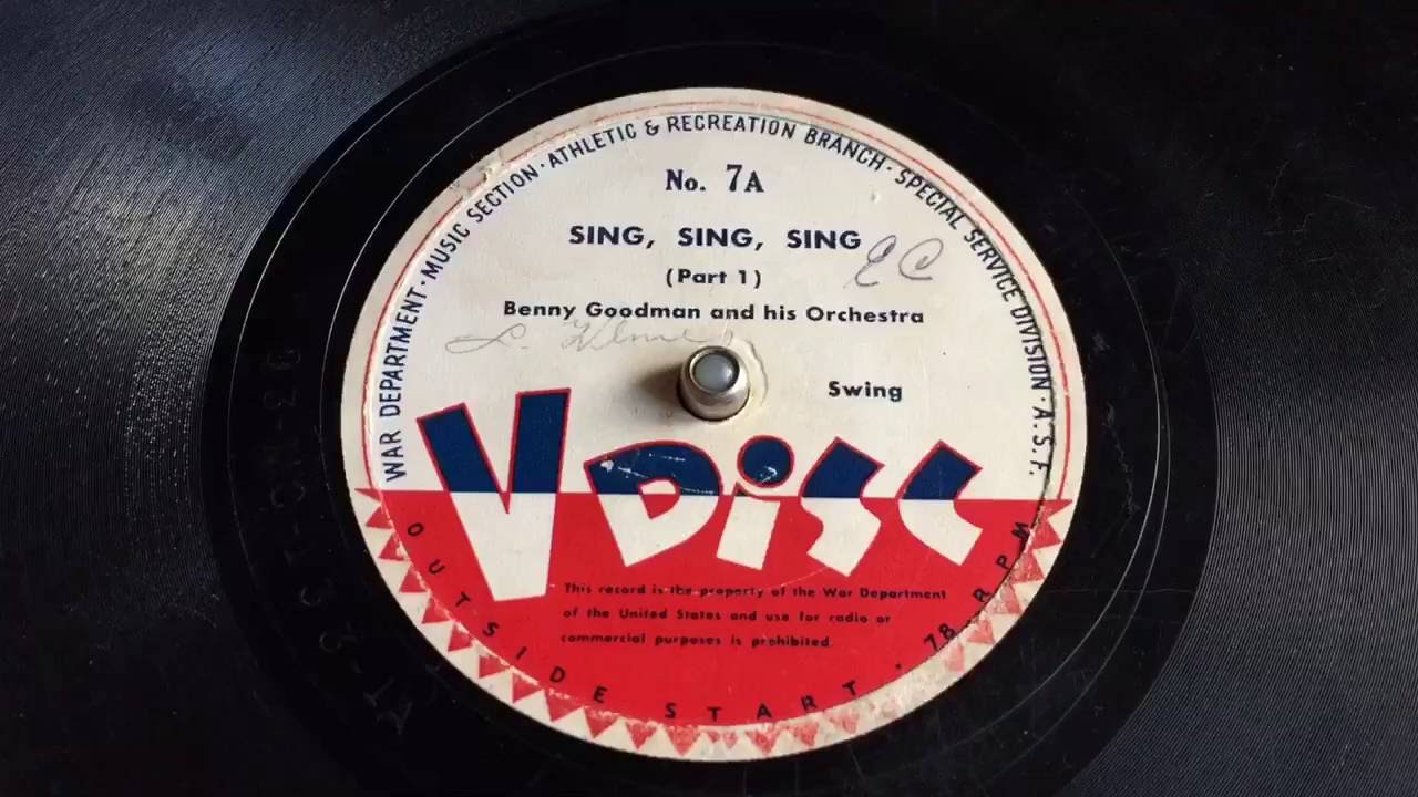 Benny Goodman - Sing, Sing, Sing - Part 1 - Vdisc 7.