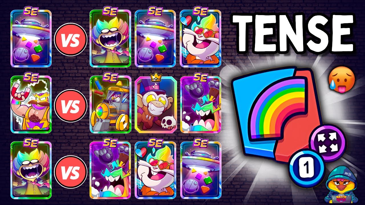 SUPER INTENSE SHOWDOWN BRAWL🔥 on RAINBOW + SUPER SIZED | x3 DIFFERENT BOOSTERS