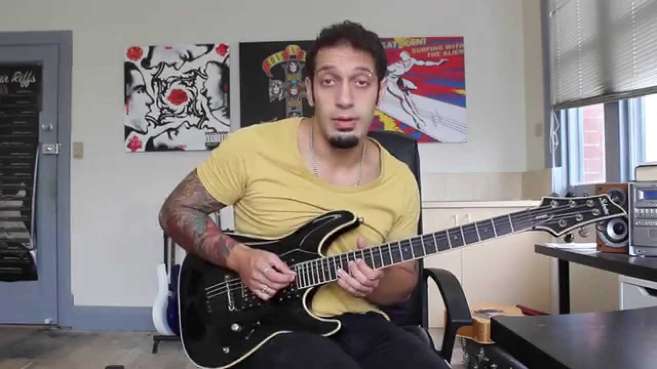 How to play 'M.I.A.' by Avenged Sevenfold Guitar Solo Lesson w/tabs
