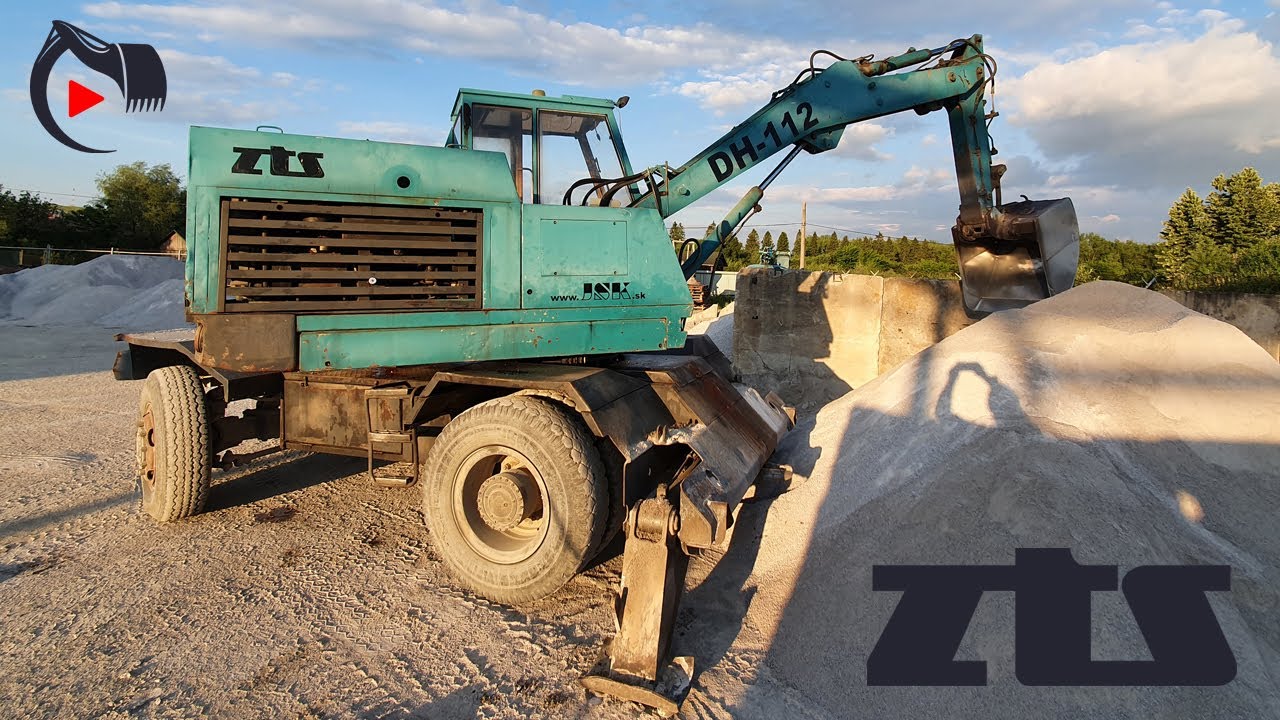 BAGER na ktorom som sa učil bagrovať | DH 112 | ZŤS Dubnica nad Váhom