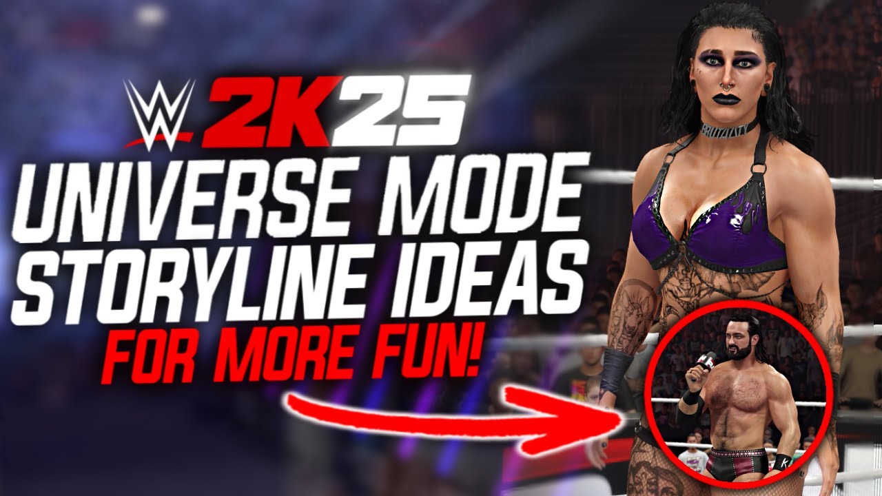 WWE 2K25 Storyline Ideas for Universe Mode