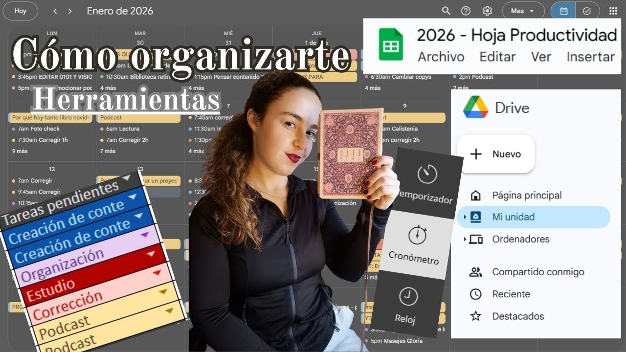 Cómo me organizo TODA mi VIDA (para no morir en el intento)