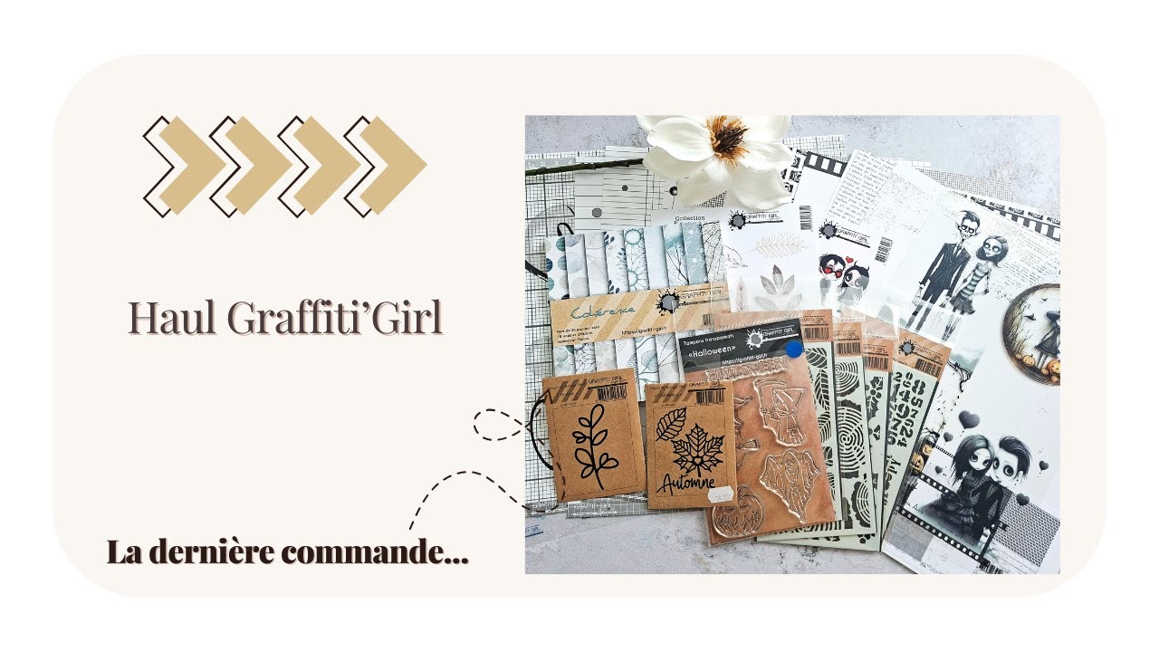[Haul] Une dernière commande Graffiti'Girl