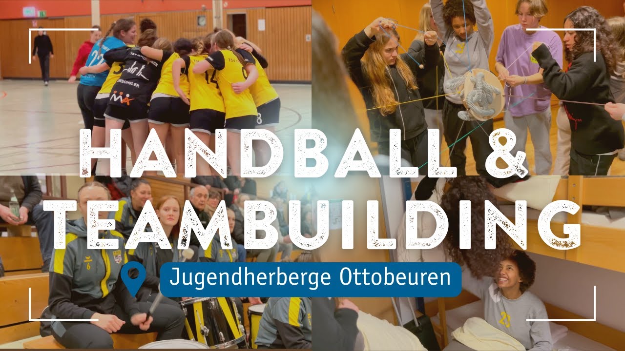 Handballtraining & Teambuilding | Die B-Jugend-Mädels vom TSV in der Jugendherberge Ottobeuren