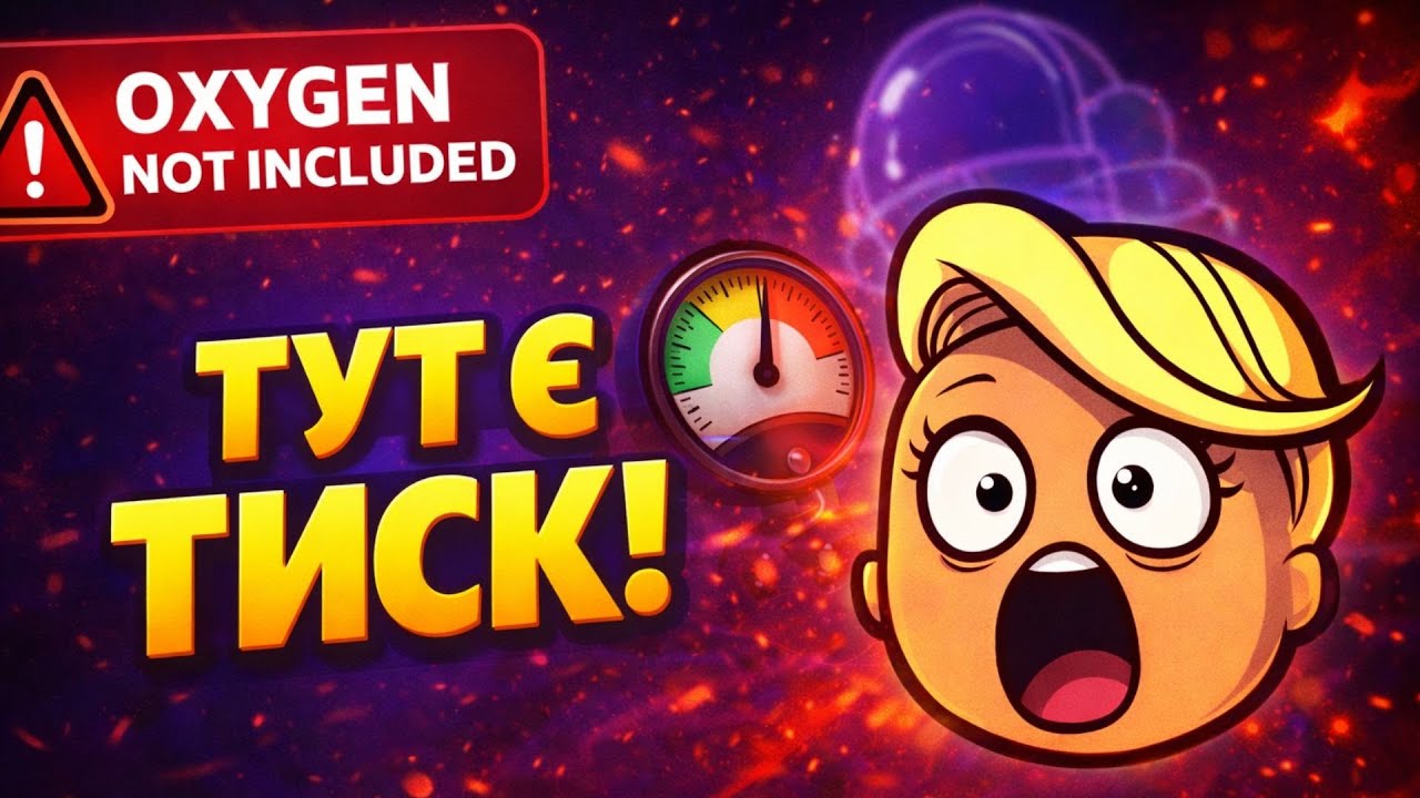 ЗНАЙШОВ ТИСК в  Oxygen Not Included  😮
