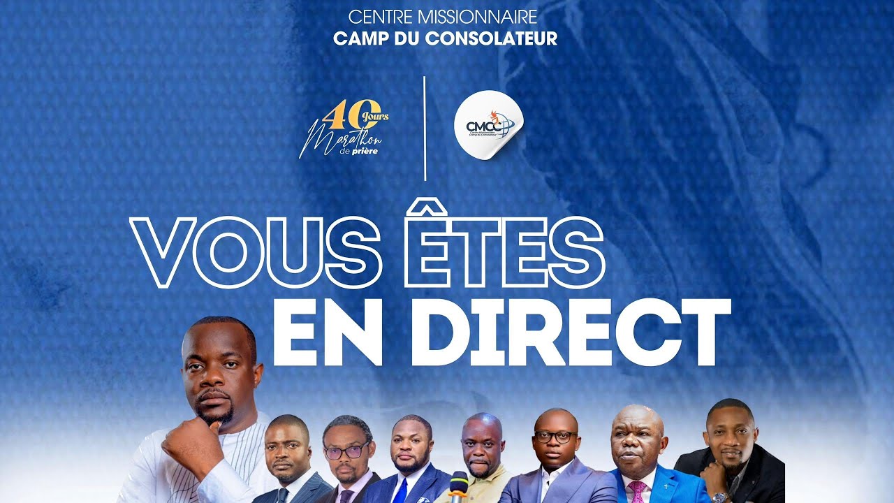 40 jours marathon de prière| El  Shaddai_ Dr DAVID KATEBA