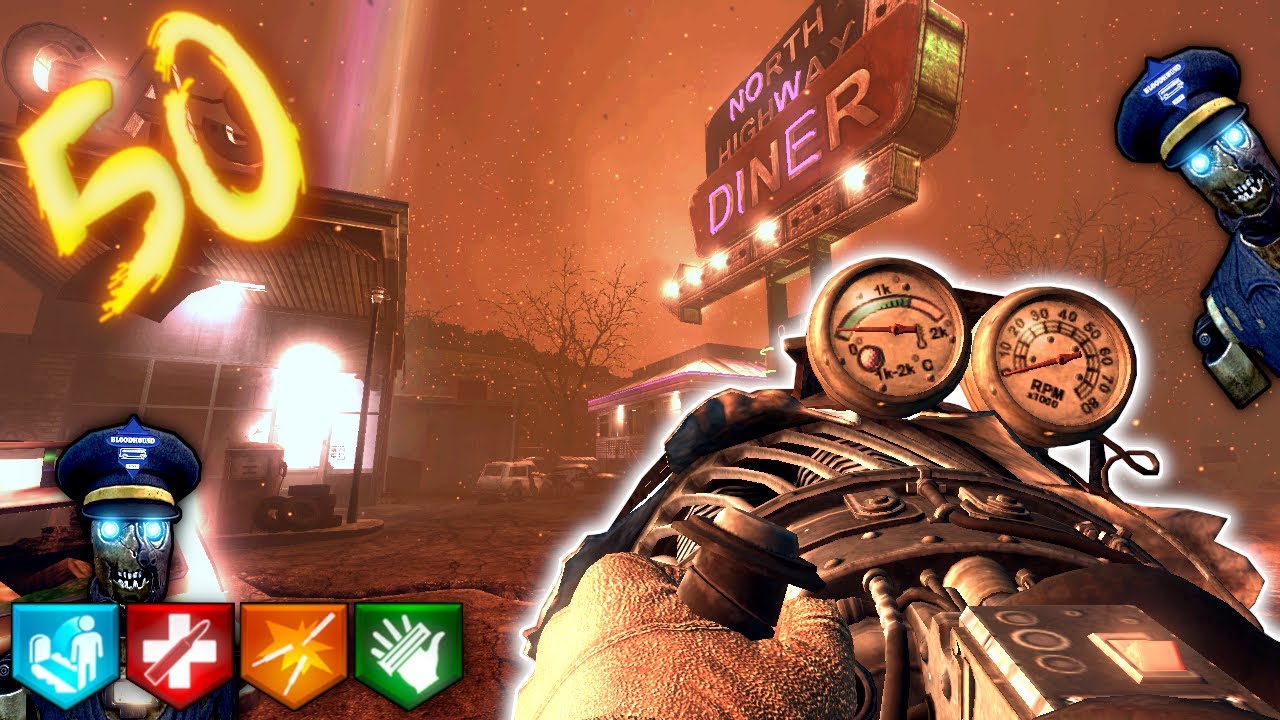 BLACK OPS 2 "ZOMBIES" TRANZIT IN 2025 ROUND 50 CHALLENGE PACK A PUNCH ROOM ONLY - HIGH ROUND!
