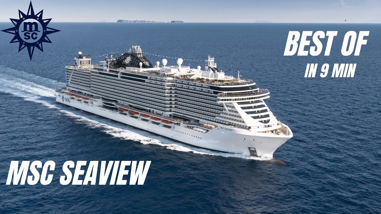 MSC Seaview - Best of the ship in 9 min