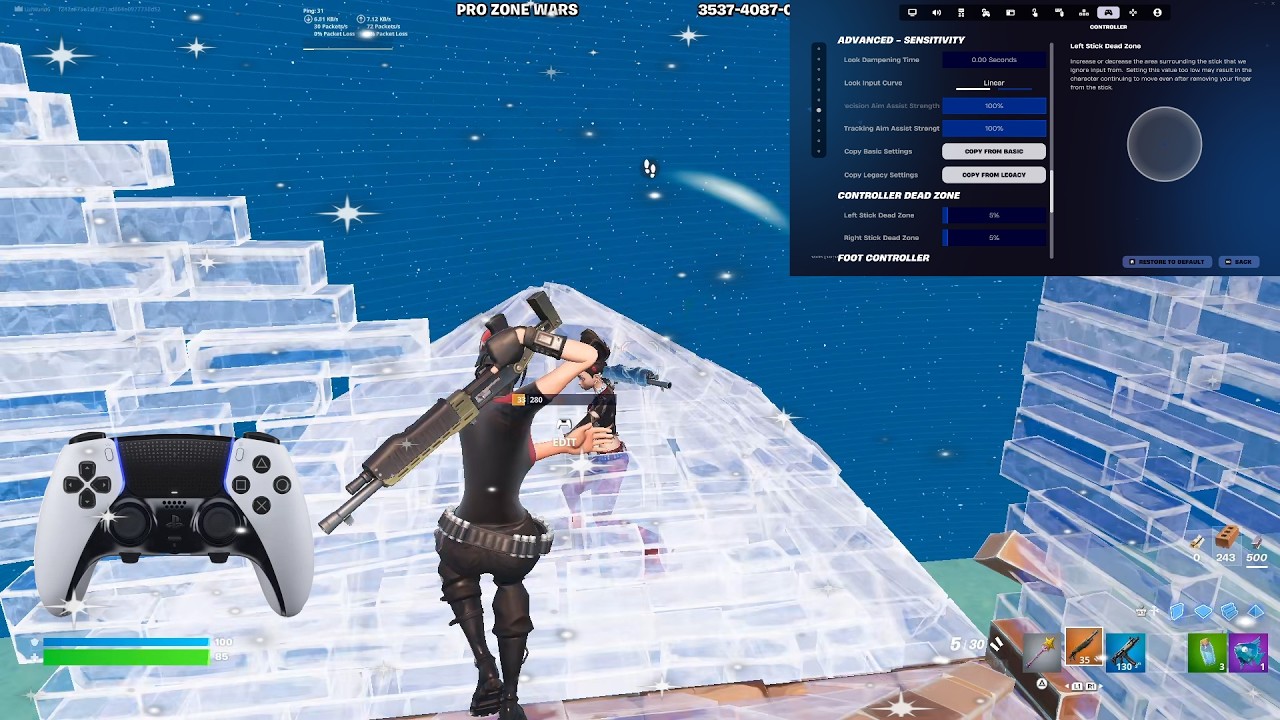 NEW BEST Controller/Console SETTINGS + Sensitivity Guide & Tutorial (Fortnite Settings Explained)