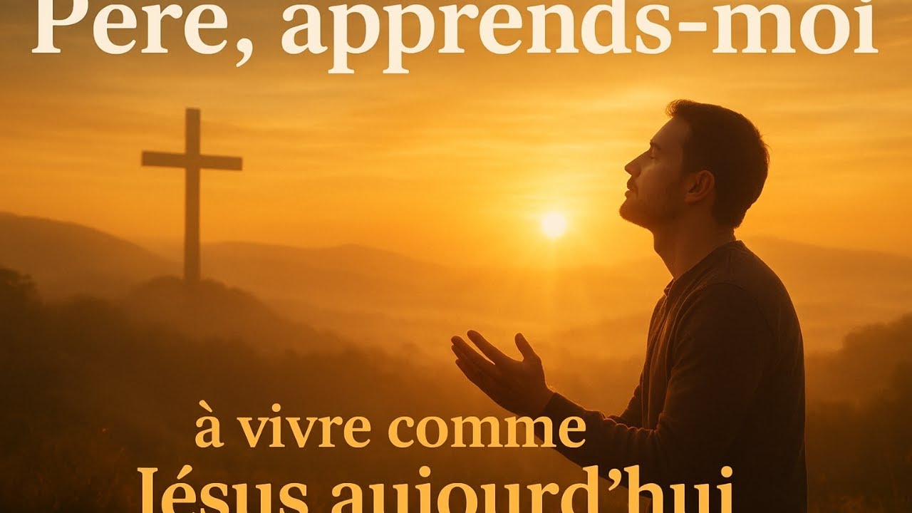 Père, Apprends-moi à Vivre Comme Jésus Aujourd’hui | Prière du Matin