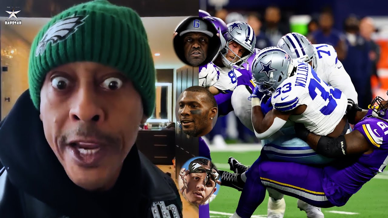 Gillie Da Kid троллит, когда «Даллас Ковбойз» проигрывают «Миннесота Викингам» (HD) "Yella Beezy,...