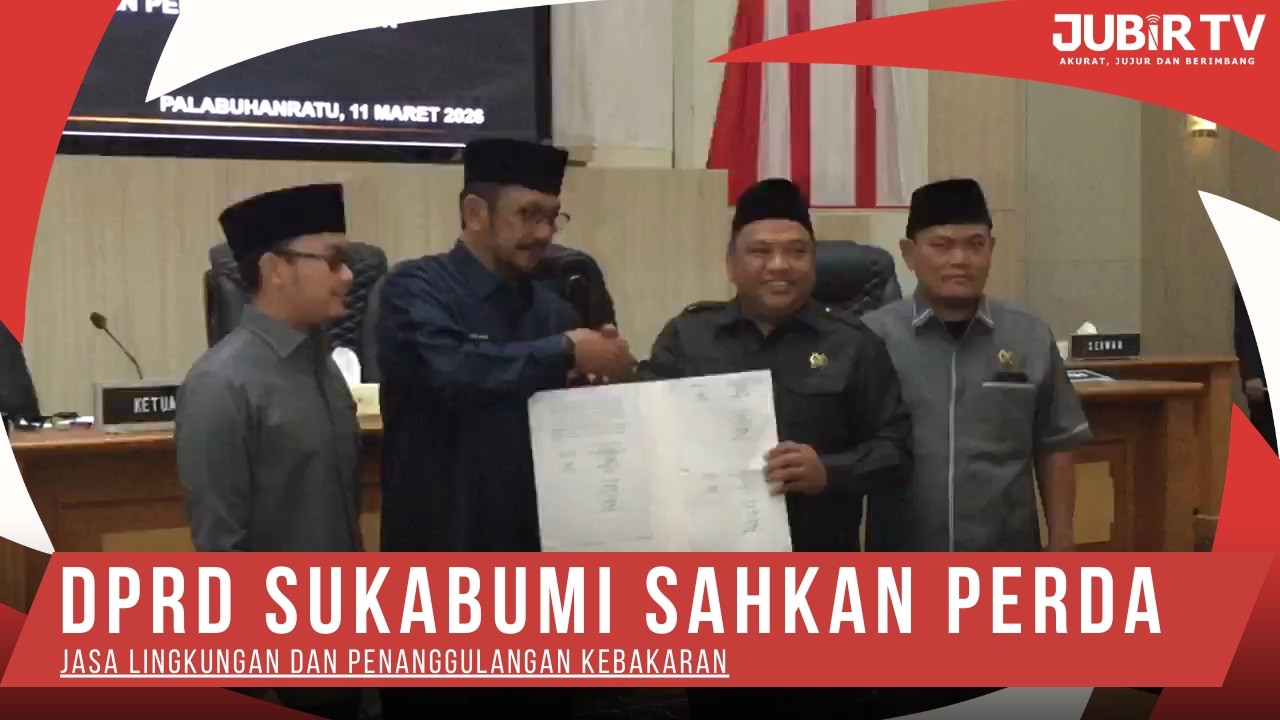 DPRD Sukabumi Sahkan Perda Jasa Lingkungan dan Penanggulangan Kebakaran