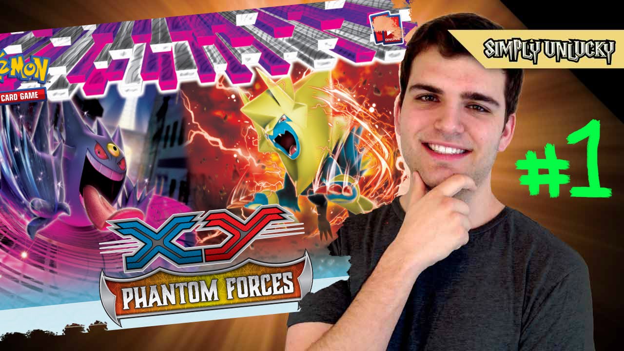 Best Pokemon Phantom Forces Booster Box Opening! Part 1 ..Shocking.. OH BABY!!