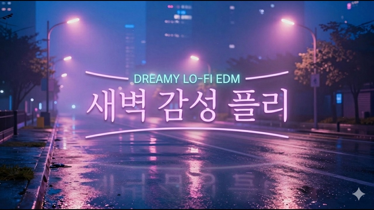 새벽 3시, 도시의 불빛과 함께 듣는 Dreamy Lo-fi EDM 🌙