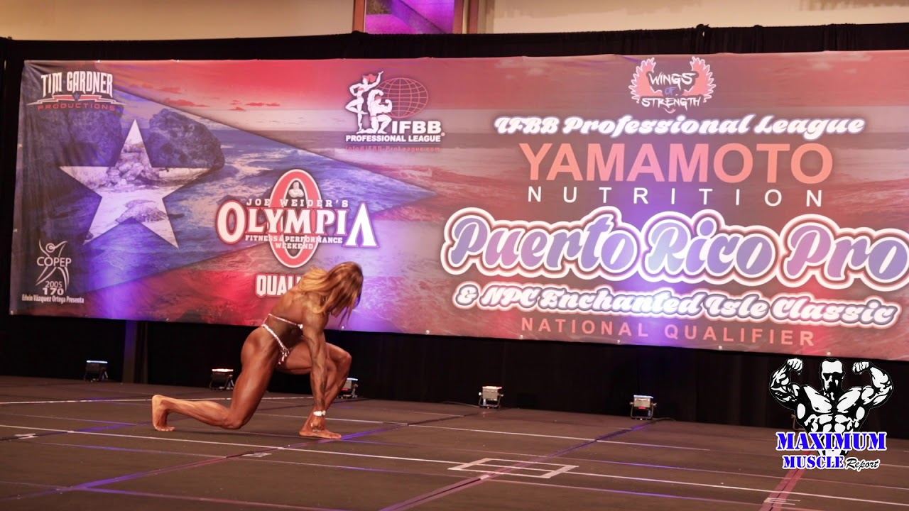 Women's Physique Posing Routines | 2019 Puerto Rico Pro