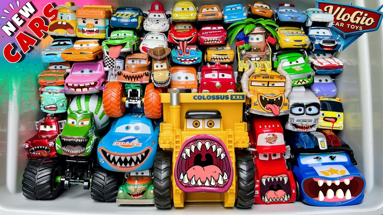 Disney Pixar Cars Unboxing Review | Lightning McQueen, Tow Mater, Doc Hudson, Sally Carrera, Cruz