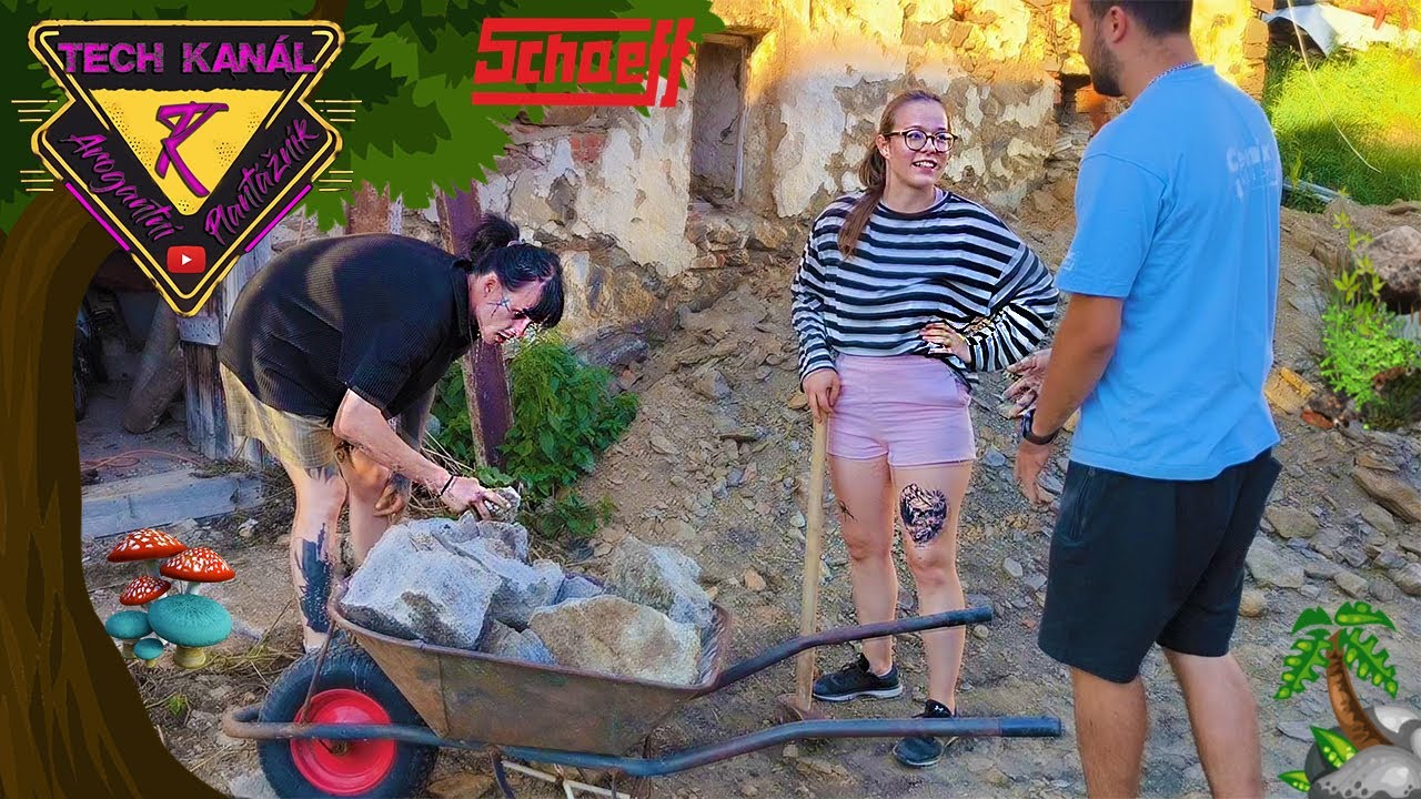 🏡Bagrování🧨 výkopy sítí🔥 pracovní Tábor💑 dcera s palicí a jiné problémy ❗