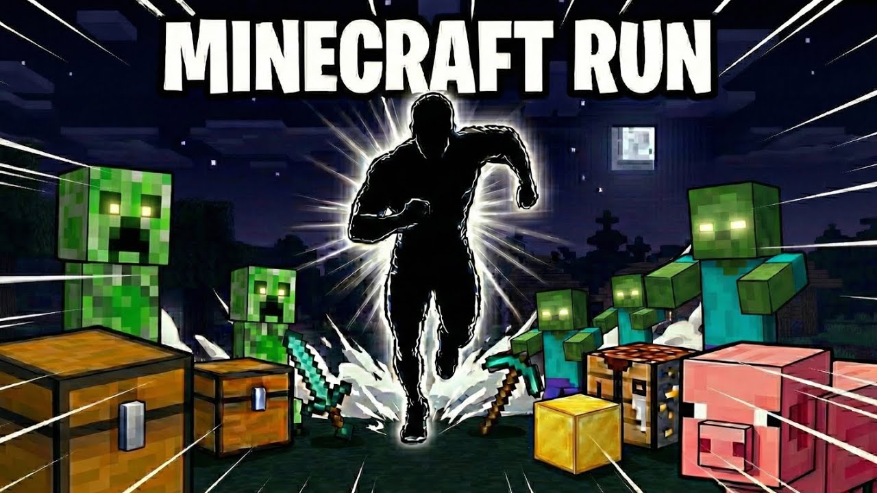 MINECRAFT STYLE WARM UP GAME ⚔️ High Energy Interactive Game 🔥 | Dodge Creepers & Fight Herobrine!