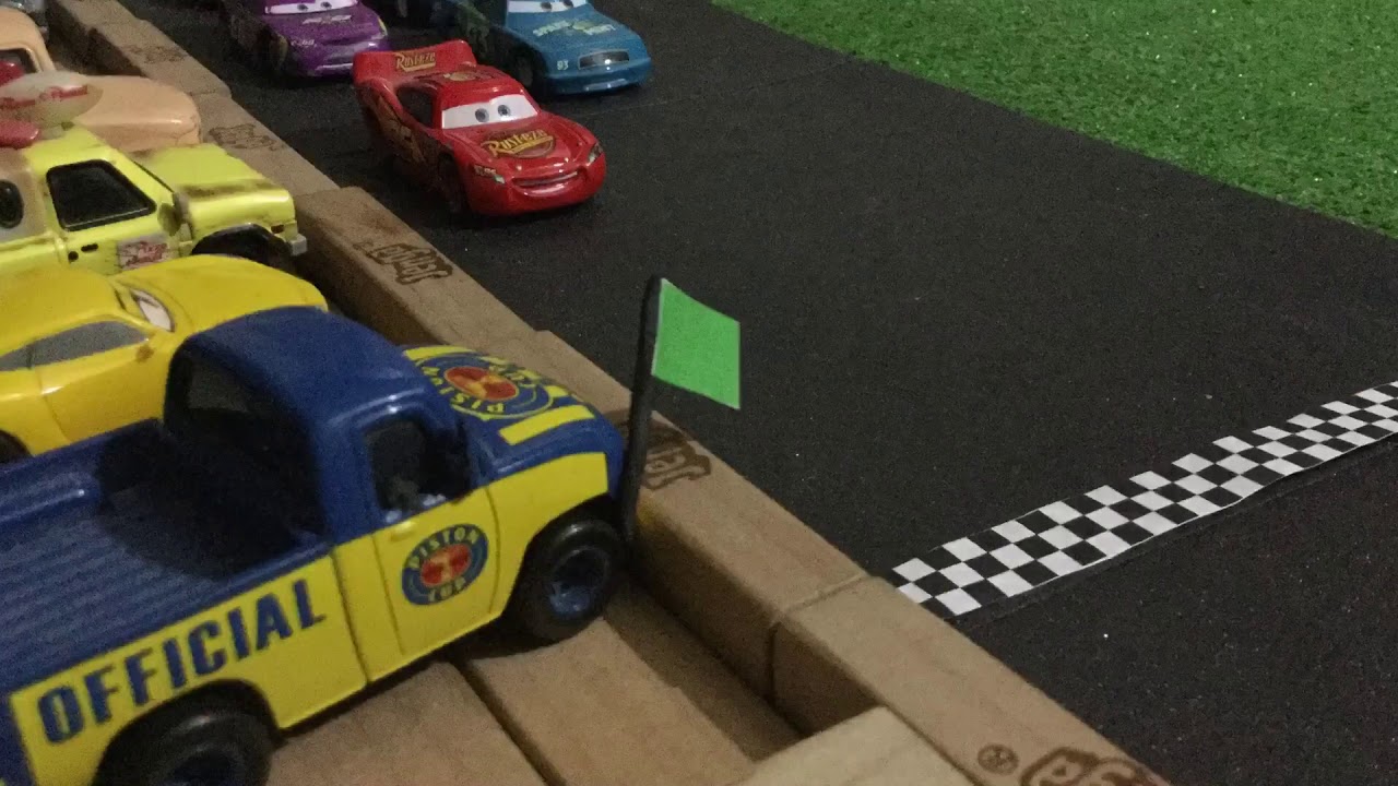 Cars carrera del principio - Tueycarsunboxings