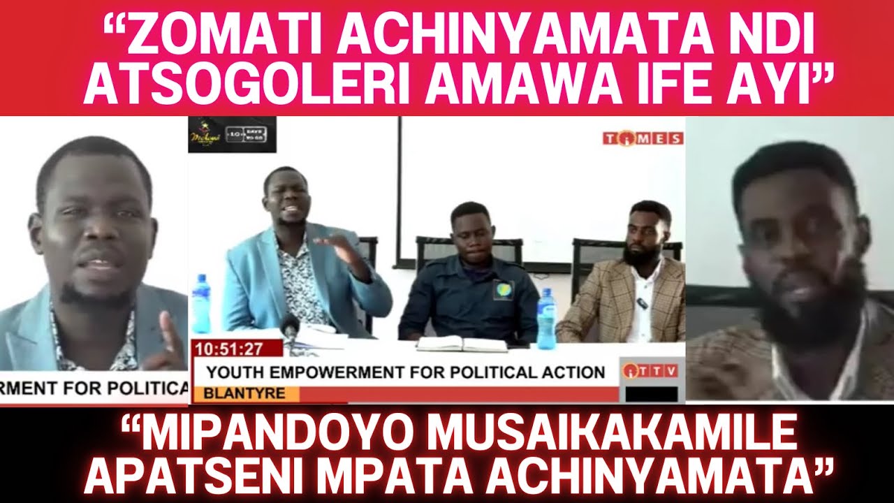 KOMA DENIS MAHATA SAMAOPA LERO WABWERASO NDI ACHINYAMATA ANZAKE OPANDA MANTHA AYANKHURA IZI KU BOMA