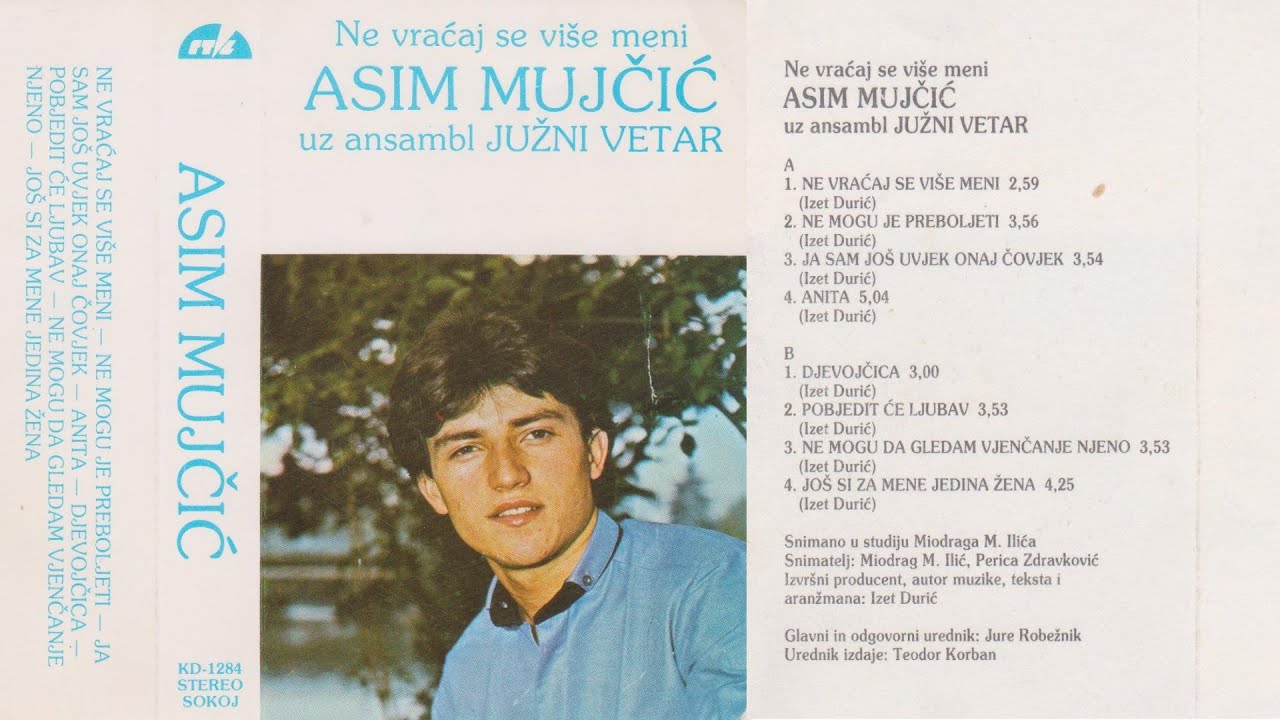 Asim Mujčić  - Anita - Prvi muzički album - 1985 - Audio
