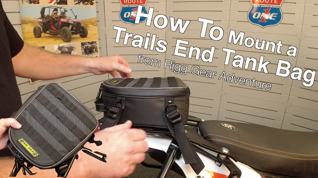 How to Mount a Trails End Tail Bag | Step-byStep Installation Rigg Gear Adventure @Nelsonriggusa
