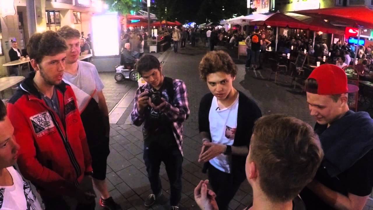 STREET MAGIC - ERIC GREINER + ALEXANDER TEZLA // Cardistry x Magic (DEUTSCH / GERMAN) 2015