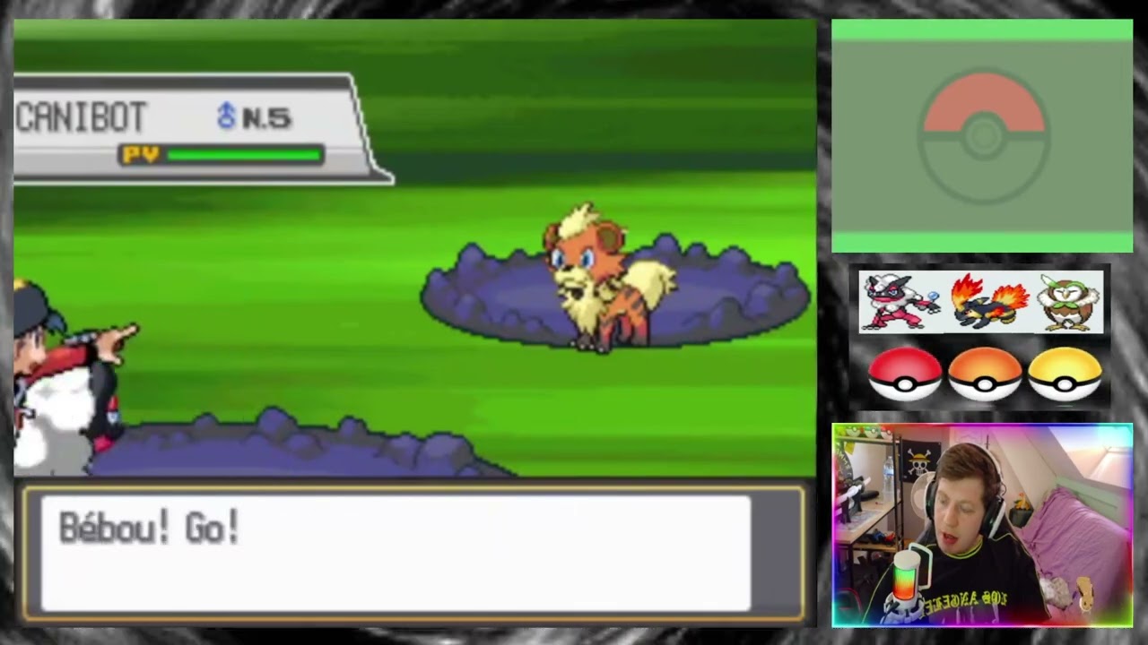 Pokémon Heartgold Fusion 2 Nuzlocke let's play fr partie 2 Lenorez59 (4 badges, on avance bien!)