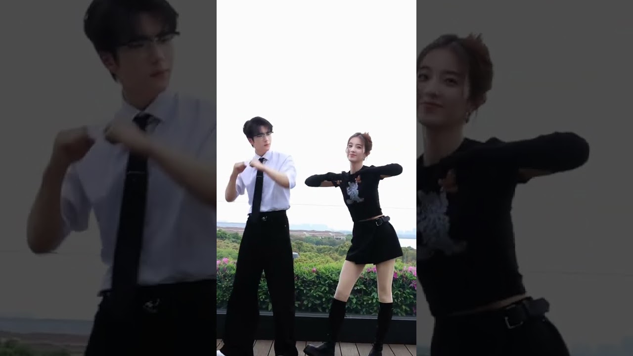 Wan Peng dance cover (G)I-DLE's song with Yu Cheng En #vạnbằng #wanpeng #万鹏#yuchengen #余承恩 #trend