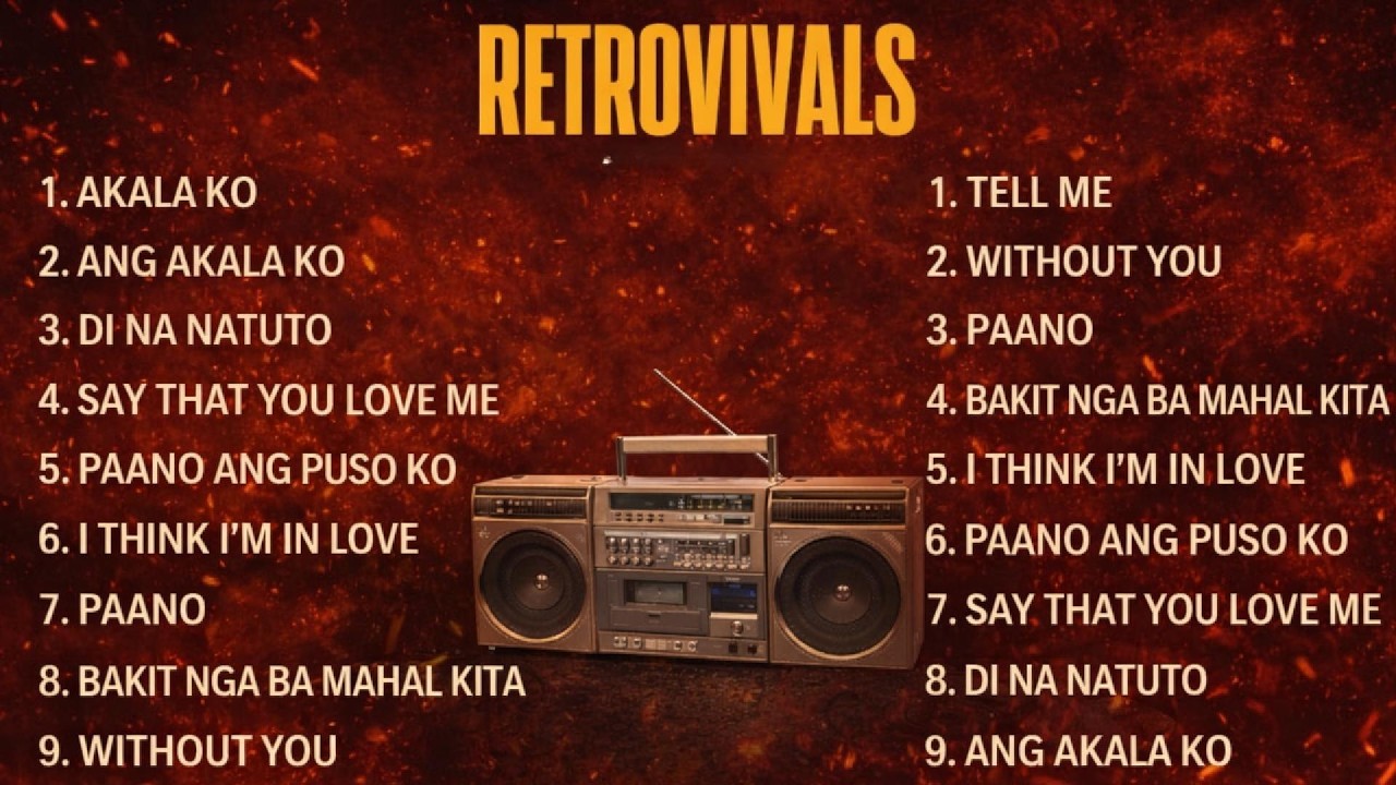 Retrovival Playlist 2026 – Nostalgic Golden Era Songs (Araw-Gabi, Mundo, Ipagpatawad )