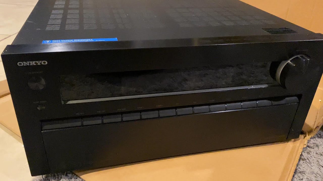 Onkyo TX-NR818 with THX Certified Unboxing (2012 Release)