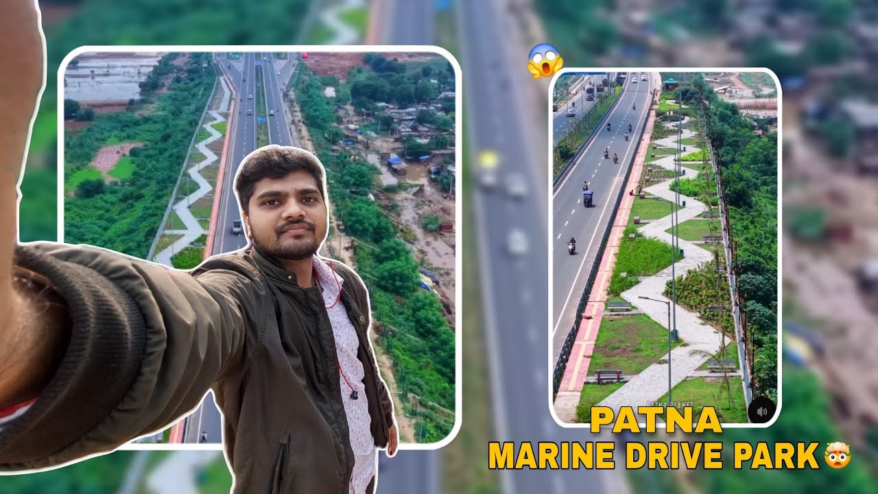 Patna Marine Drive Park Full Tour | Best Place for Evening Walk in Patna | Best Evening Spot | 