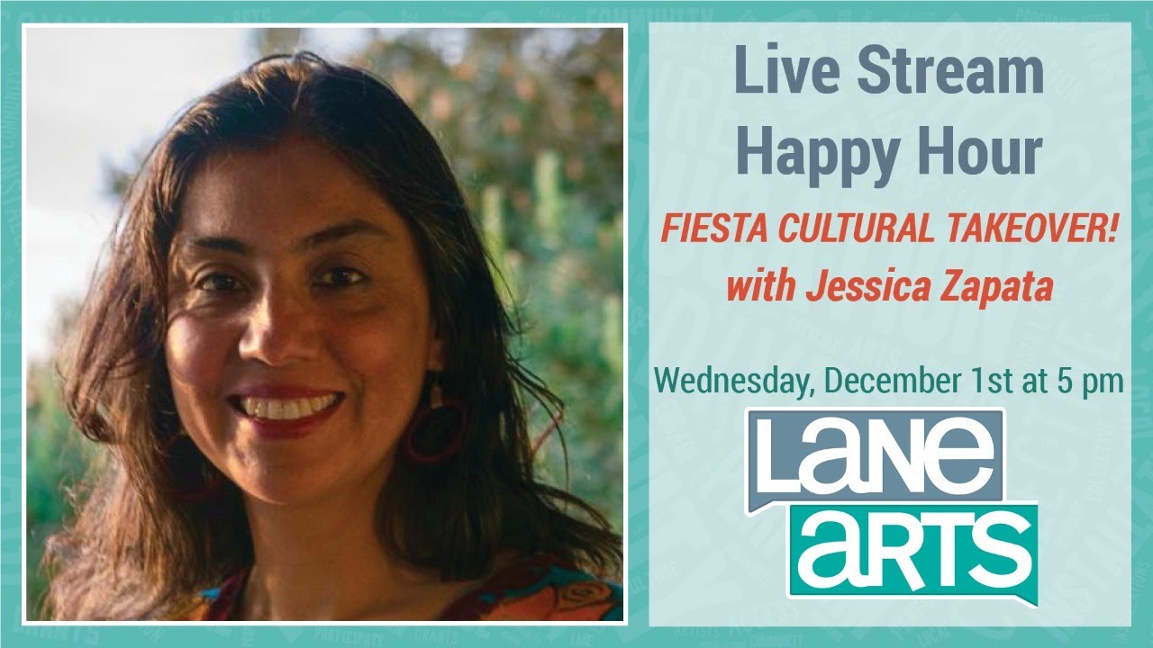 Fiesta Cultural Livestream Happy Hour with Jessica Zapata