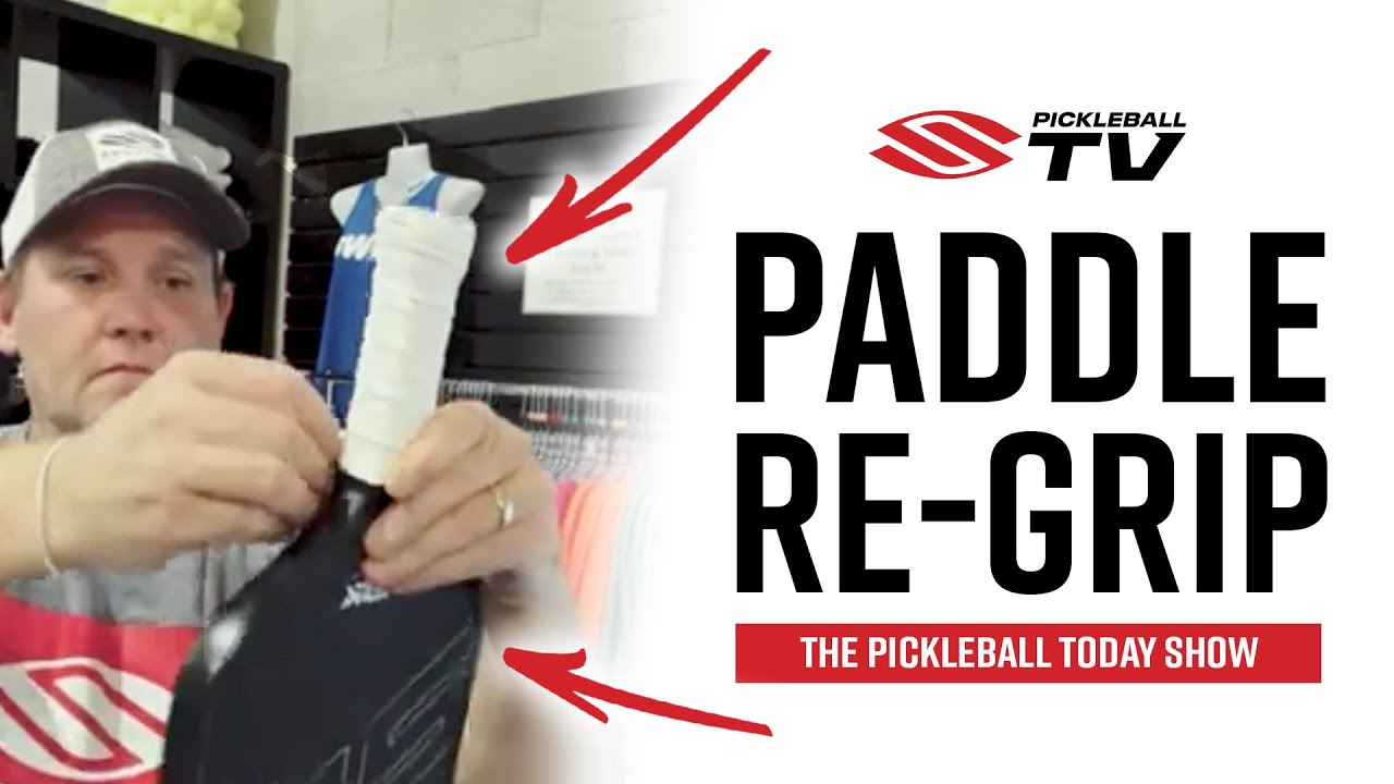 How To Re-Grip Your Pickleball Paddle with Pro Pickleball Coach Mark Renneson 🤔