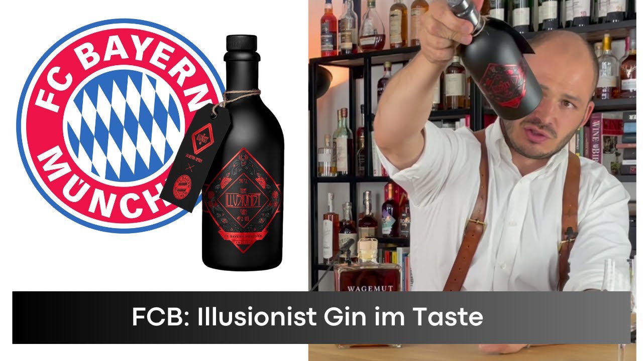 FC Bayern München Illusionist Gin im Test