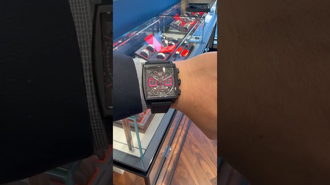 Tag Heuer Monaco Chronograph - DLC Titanium