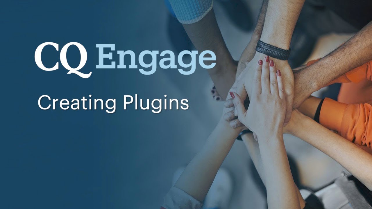 CQ Engage Creating Plugins