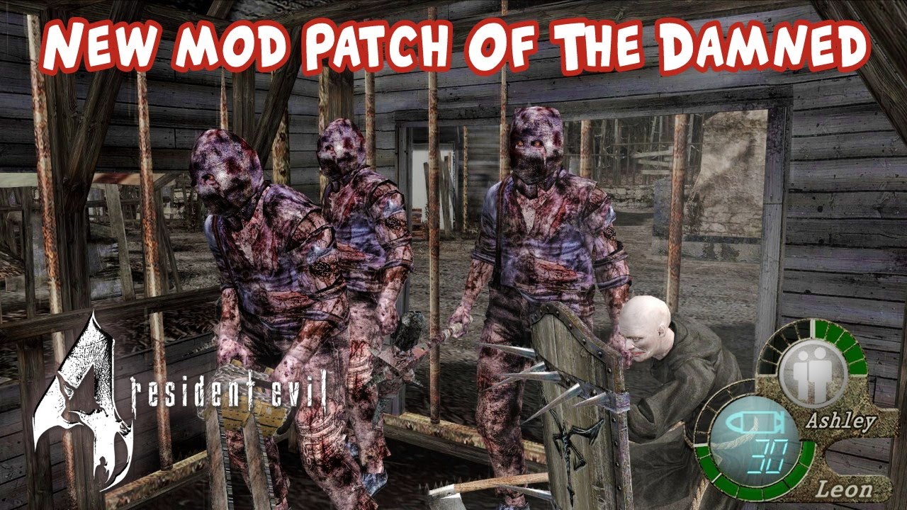 Resident Evil 4 UHD Mod Patch Of The Damned New Game Pro #6