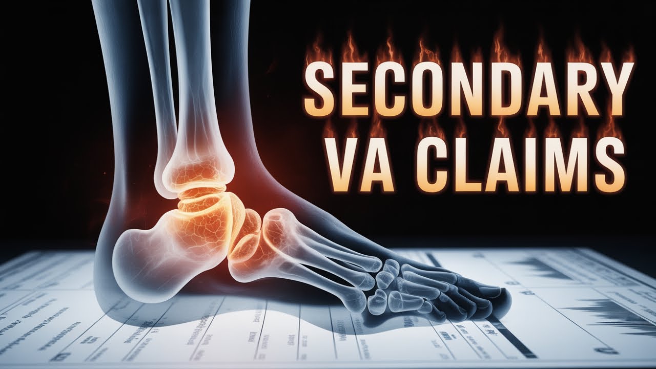 VA Secondary Claims: Right Ankle Disability → Knees, Hips, Back & More