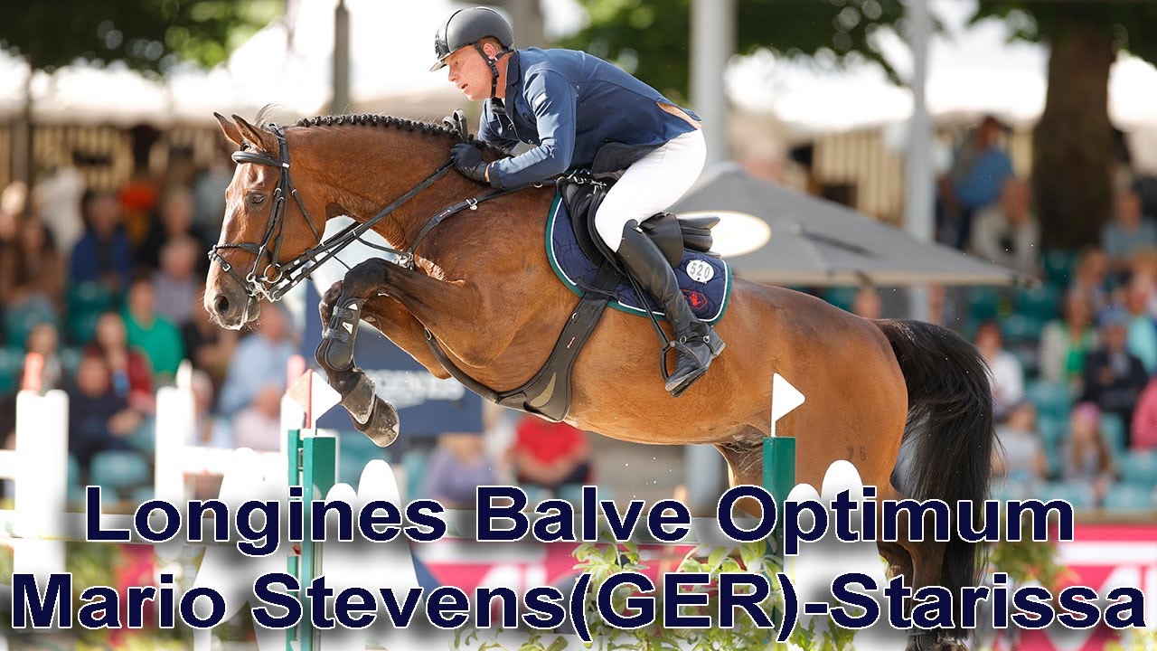 Longines Balve Optimum 2022 Mario Stevens (GER) - Starissa - Deutsche Meisterschaft im Springreiten