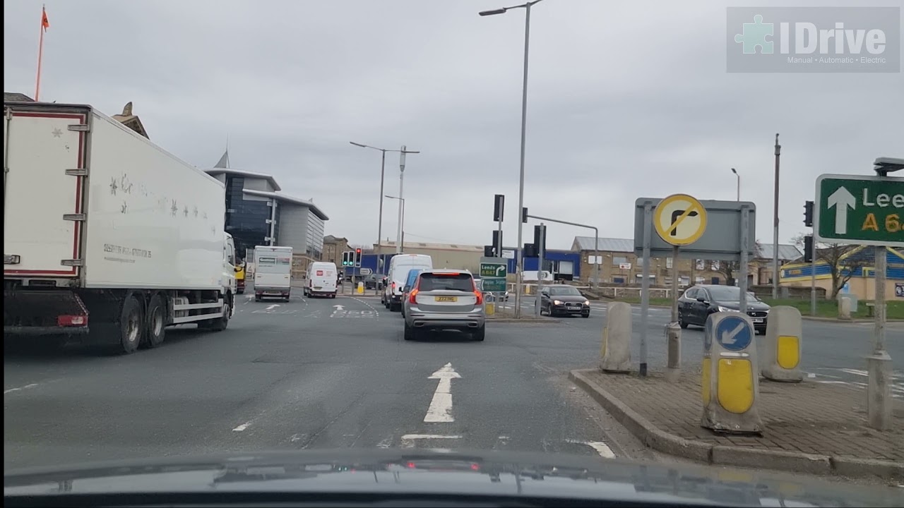 (4K VIDEO) BRADFORD THORNBURY 998 TEST CENTRE ROUTE AREA LATEST