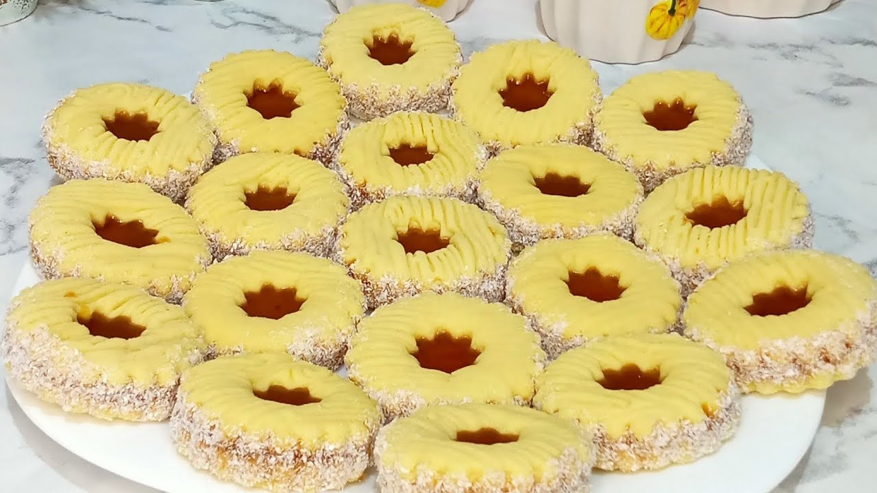 حلويات عيد الفطر/صابلي العيد(ليتاخت)ناجح 100% و يذوب فالفم/جربوووه متندمووووش