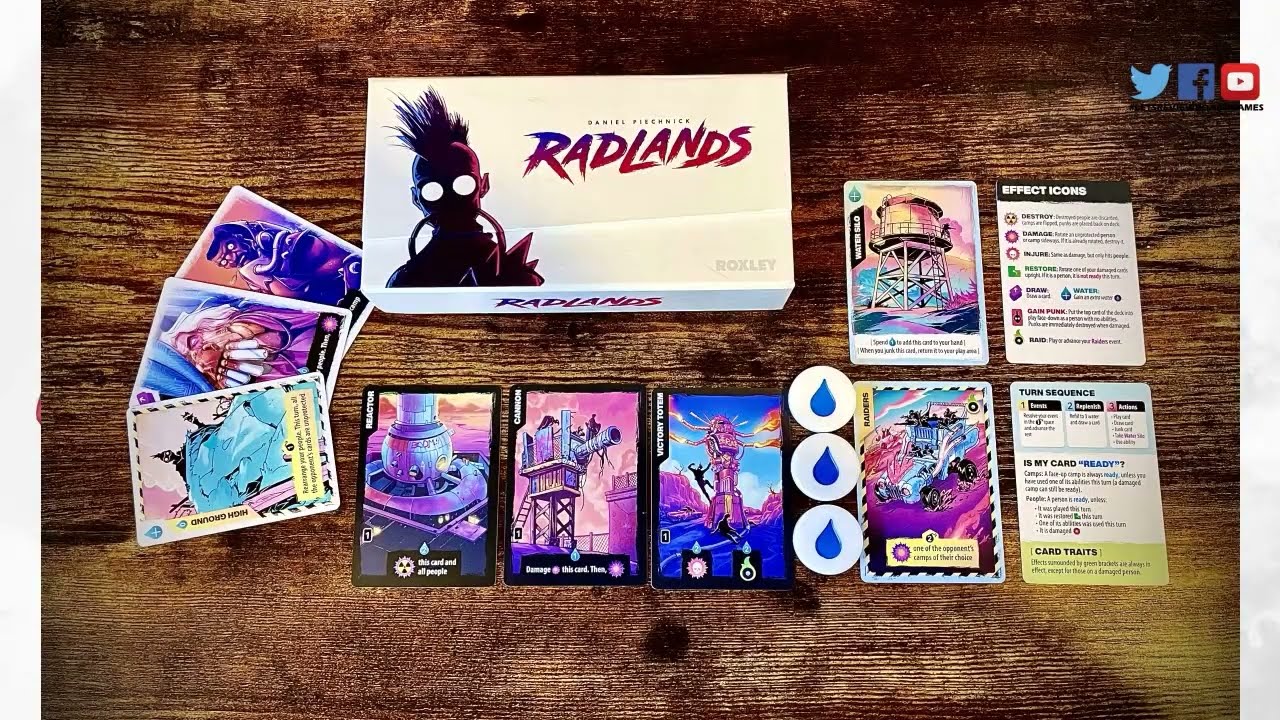 Roxley Games - Radlands - Quick 3 Min Review