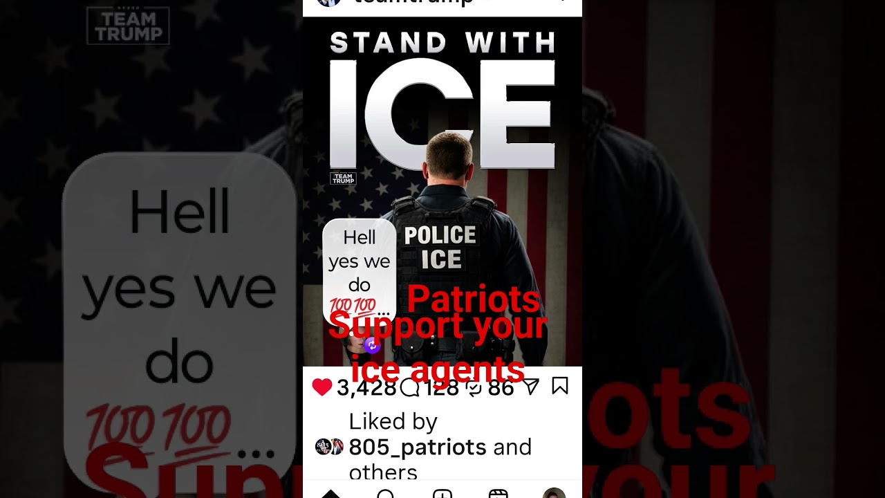 #Patriots support your ice agents