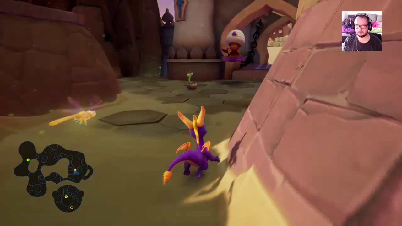 Zagrajmy w Spyro 2:Ripto's Rage PL Orientalny Pałac 100%